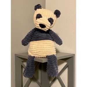 Jellycat Panda Stuffy. Blue and White Cordy Roy Plush - Excellent Condition